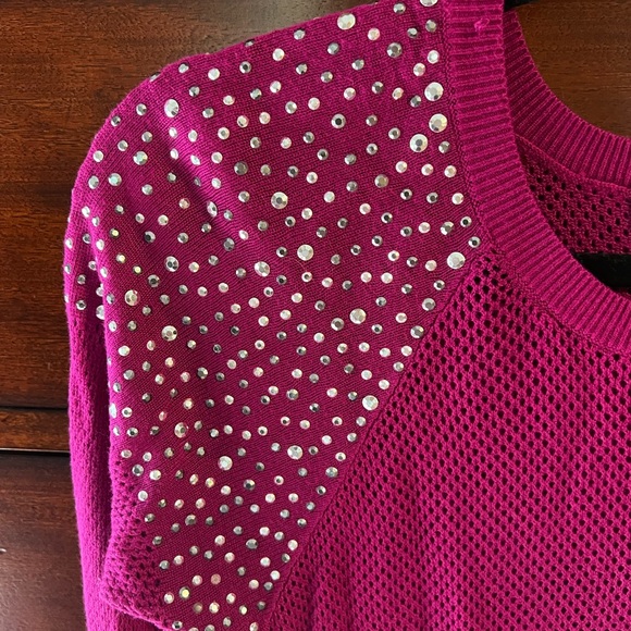 Express Sequined Sweater - Picture 9 of 10